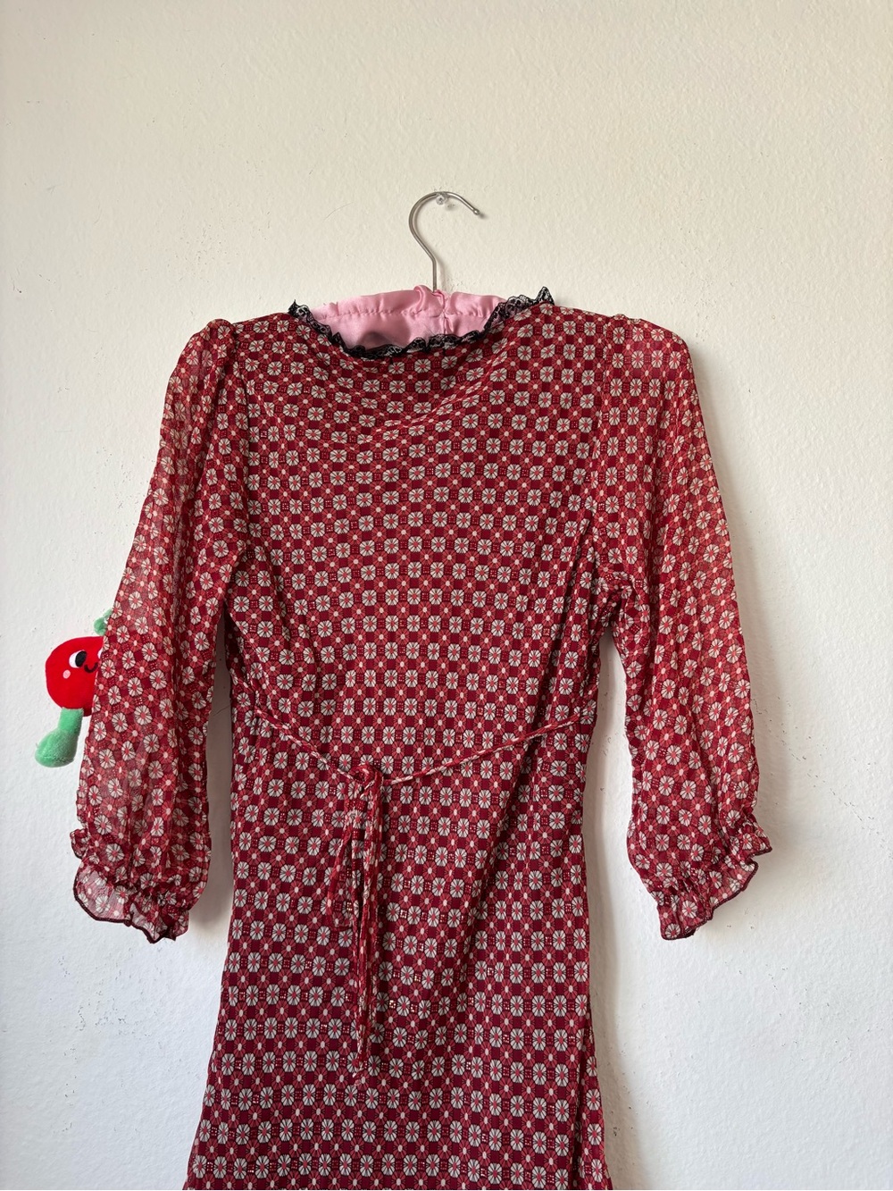 Vintage Little house on the prarrie style Fall dress - Picture 3 of 5